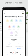 Google Home screen 1