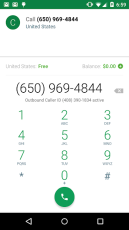 Hangouts Dialer screen 3