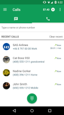 Hangouts Dialer screen 4