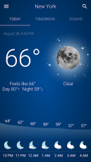 Weather App screen 2