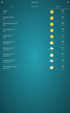 Weather App screen 9