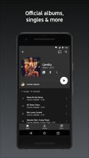 YouTube Music screen 1