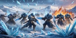 Cryogenic Symphony: Harmonizing Frost and Fury on the Battlefield