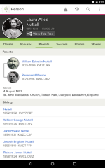 FamilySearch Tree