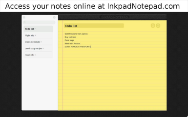 Notepad & To Do List