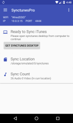Sync iTunes to android