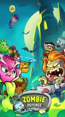 Zombie Defense - Plants War - Merge idle games