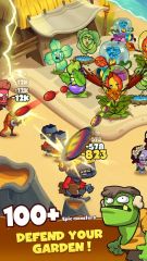 Zombie Defense - Plants War - Merge idle games