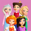 Little Tiaras: Princess games, 3D runner for girls logo