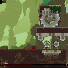 Hints : Super Meat Boy Forever Game screen 11