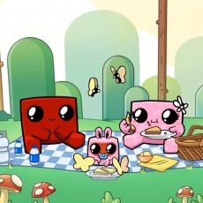 Hints : Super Meat Boy Forever Game screen 12