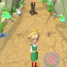 Little Tiaras: Princess games, 3D runner for girls screen 11