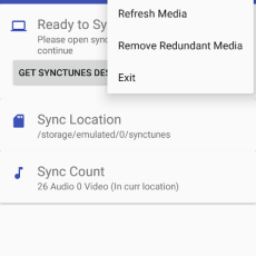 Sync iTunes to android screen 3