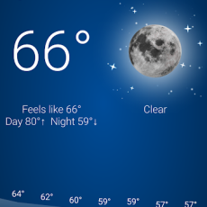 Weather App screen 2