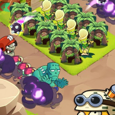 Zombie Defense - Plants War - Merge idle games screen 12